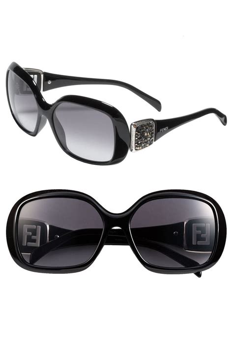 fendi oversized square sunglasses|fendi sunglasses nordstrom.